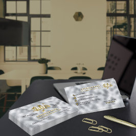 Elegante Reinigungsdienste für Silberpfoten Visitenkarte