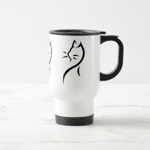 Elegante Reise-Tasse des rostfreien Stahls der Reisebecher