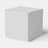 Elegante Reitereimonogramm-Geschenkbox Geschenkschachtel (Rückseite)