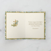 Elegante religiöse katholische Mary Joseph Wedding Karte (Innenseite)