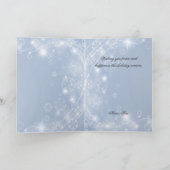 Elegante Rentier Weihnachtskarte Feiertagskarte (Innenseite)