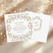 Elegante Retro-Blume in Aquarellfarbe Frame Babydu