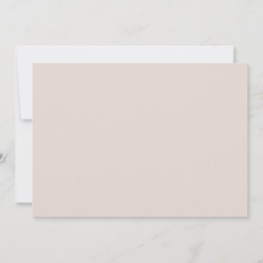 Elegante Retro-Engagement-Partei Einladung (Rückseite)