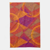 Elegante Retro farbenfrohe Pattern Küchenhandtüche Geschirrtuch (Vertikal)