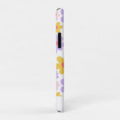 Elegante Retro Lila Red Modern Groovy Case-Mate iPhone Hülle (Hinten/Rechts)