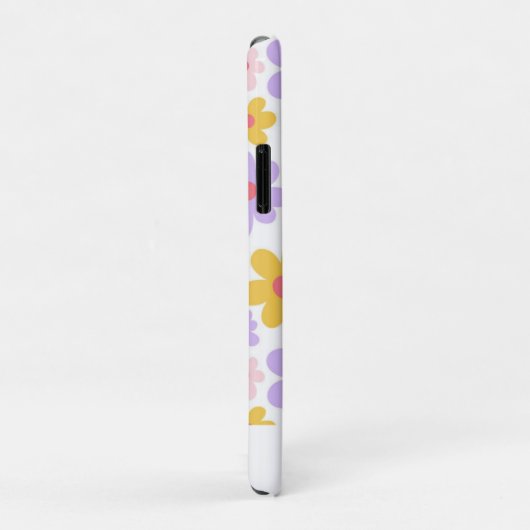 Elegante Retro Lila Red Modern Groovy Case-Mate iPhone Hülle (Hinten/Rechts)