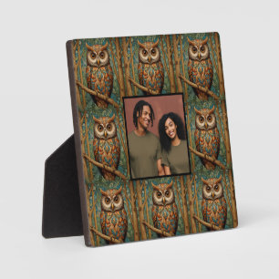 Elegante Retrouschenwaldpflanze Fotovorlage Fotoplatte