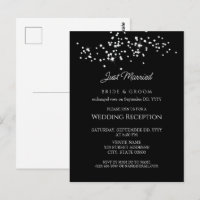 Elegante Rhinestones Hochzeitsempfang entfaltet
