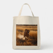 Elegante Rhodesian Ridgeback Grocero Tasche (Rückseite)