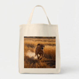 Elegante Rhodesian Ridgeback Grocero Tasche