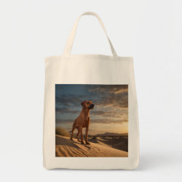 Elegante Rhodesian Ridgeback Grocero Tasche