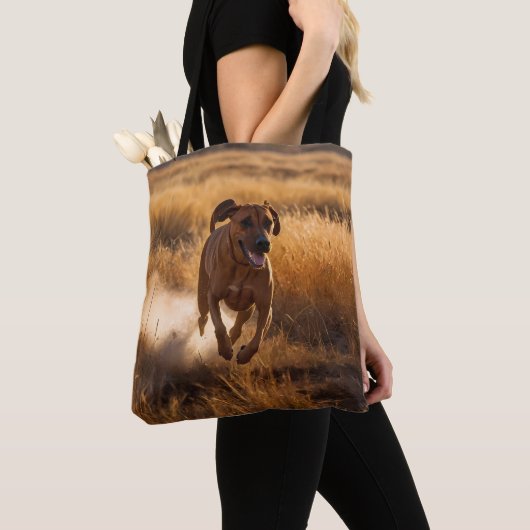 Elegante Rhodesian Ridgeback Schulter-Tasche Tasche (Von Nahem)