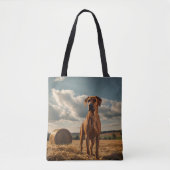 Elegante Rhodesian Ridgeback Schulter-Tasche Tasche (Vorderseite)