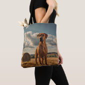 Elegante Rhodesian Ridgeback Schulter-Tasche Tasche (Von Nahem)