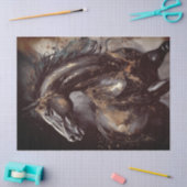 Elegante Rodelbahn mit Aussicht Abstrakt Seidenpapier (Basteln)