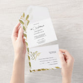 Elegante Rodelbahn mit Aussicht All In One Einladung (Abreißen)