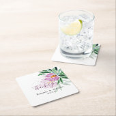 Elegante Rodelbahn mit Aussicht Rechteckiger Pappuntersetzer (Vor Ort)