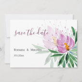 Elegante Rodelbahn mit Aussicht Save The Date (Vorderseite)