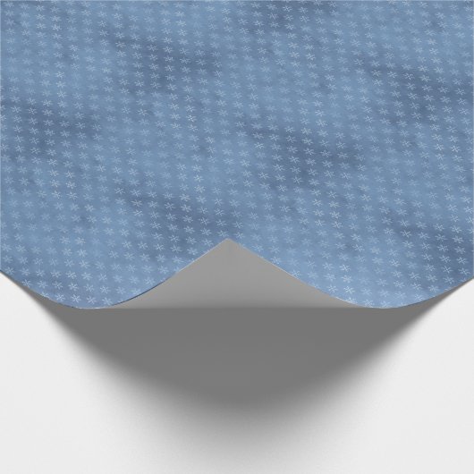 Elegante Rodelbahn mit Aussicht | Weihnachtsfeiert Geschenkpapier (Ecke)