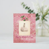 Elegante Romance Postkarte (Stehend Vorderseite)