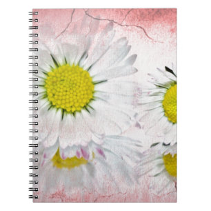 Elegante Romantische Brautparty-Daisies Hochzeit Notizblock