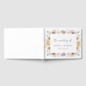 Elegante romantische romantische, blumenneutrale H Gästebuch (Voll)