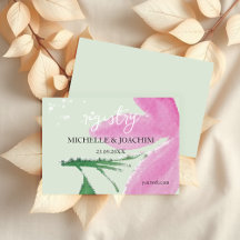 Elegante Romantische rosa Wildblumen