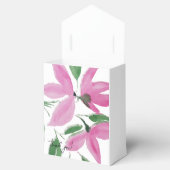 Elegante Romantische rosa Wildblumen Geschenkschachtel (Geöffnet)