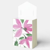 Elegante Romantische rosa Wildblumen Geschenkschachtel (Geöffnet)