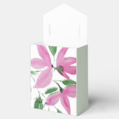 Elegante Romantische rosa Wildblumen Geschenkschachtel (Geöffnet)