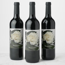 Elegante & Romantische Weiße Rose Personalisieren