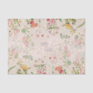 Elegante romantische Wildblumenhochzeit in Rosa Seidenpapier