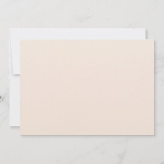 Elegante, rosa 3D-Blume im Hintergrund Dankeskarte (Rückseite)