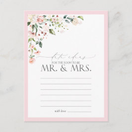 Elegante Rosa Aquarellfarben Wählen Sie eine ander Postkarte