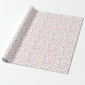 Elegante Rosa Bläsernspülung Geschenkpapier (Ungerollt)