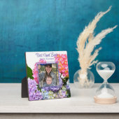 Elegante, rosa, blau-gelb-grüne Hydrangeas Fotoplatte (InSitu)