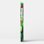 Elegante rosa Blume Akryllische Kunstwerke | Case-Mate iPhone Hülle (Rückseite / Links)