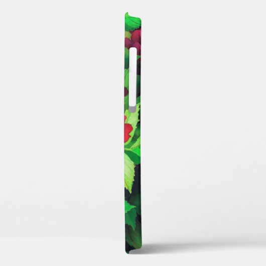 Elegante rosa Blume Akryllische Kunstwerke | Case-Mate iPhone Hülle (Rückseite / Links)