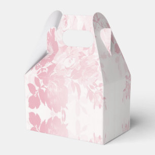 Elegante, rosa Blume bevorzugen Box Geschenkschachtel