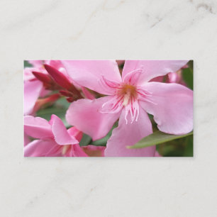 Elegante rosa Blume Blumen Geschäftskarte Botanisc Visitenkarte