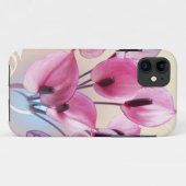 Elegante rosa Blume Case-Mate iPhone Hülle (Rückseite (Horizontal))