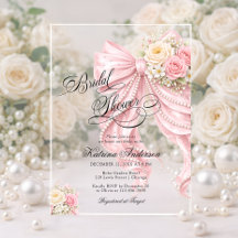 Elegante rosa Blumen-Braut- Shower