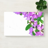 Elegante rosa Blumen rosa Azaleen rosa Blume Post-it Klebezettel (Büro)