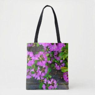 Elegante rosa Blumen rosa Azaleen rosa Blume Tasche