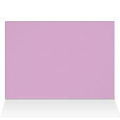 Elegante rosa Blumenkarte (Innenansicht Horizontal (Oben))