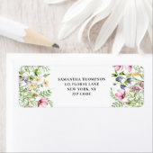 Elegante rosa Blumenwiese (Insitu)