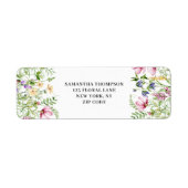 Elegante rosa Blumenwiese (Vorne)