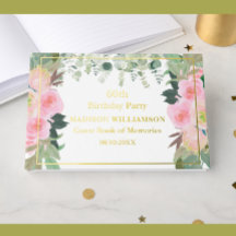 Elegante rosa Blütenlandschaft jedes Jahr Geburtst