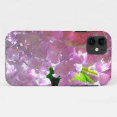 Elegante Rosa Boho Blumen Blume Hydrangeas Case-Mate iPhone Hülle (Rückseite (Horizontal))