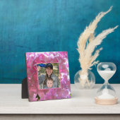 Elegante Rosa Boho Blumen Blume Hydrangeas Fotoplatte (InSitu)